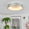 Plafonnier Playas LED Argenté, Blanc, 1 lumière