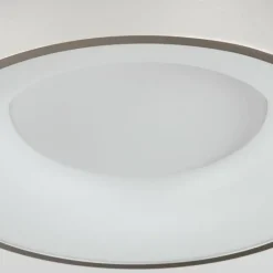 Plafonnier Playas LED Argenté, Blanc, 1 lumière