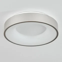 Plafonnier Playas LED Argenté, Blanc, 1 lumière