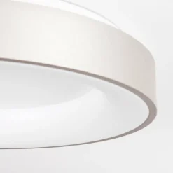 Plafonnier Playas LED Argenté, Blanc, 1 lumière