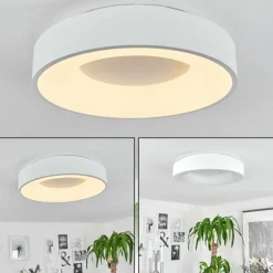 Plafonnier Playas LED Blanc, 1 lumière