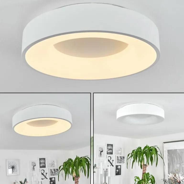 Plafonnier Playas LED Blanc, 1 lumière