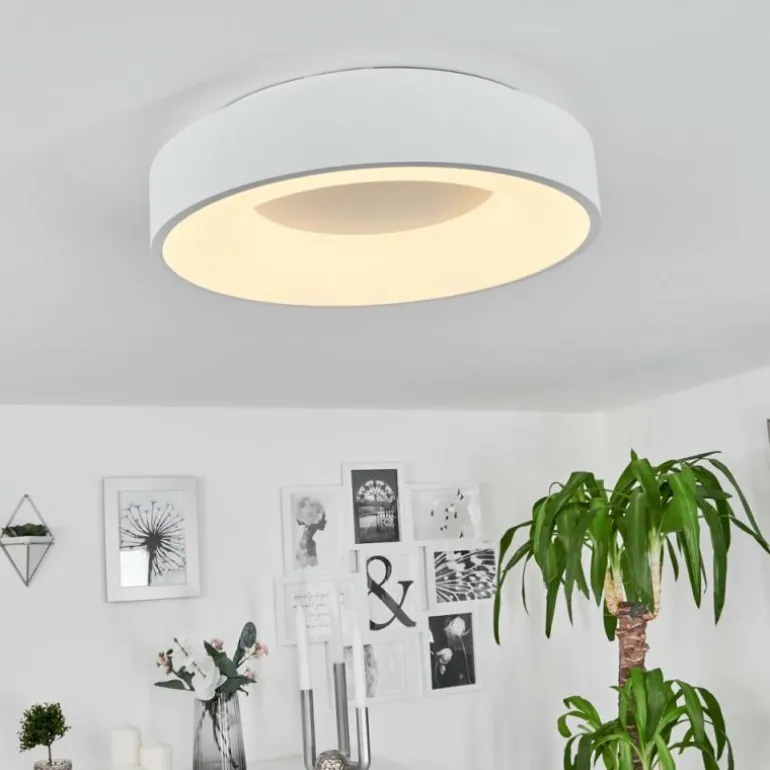 Plafonnier Playas LED Blanc, 1 lumière