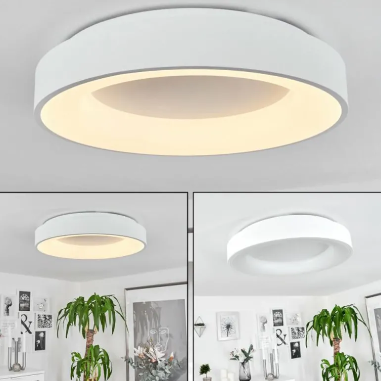 Plafonnier Playas LED Blanc, 1 lumière