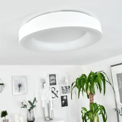 Plafonnier Playas LED Blanc, 1 lumière