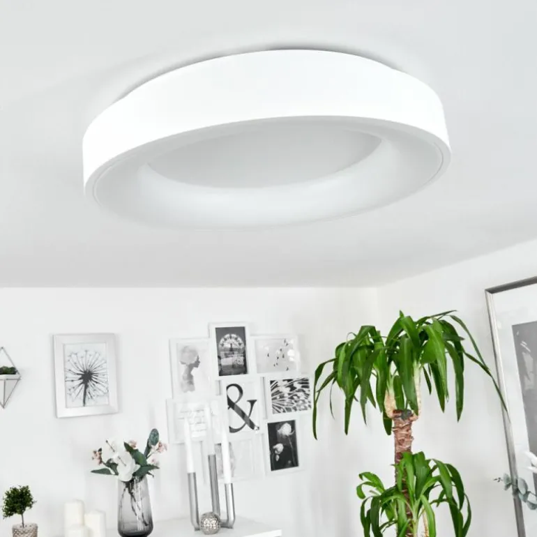 Plafonnier Playas LED Blanc, 1 lumière