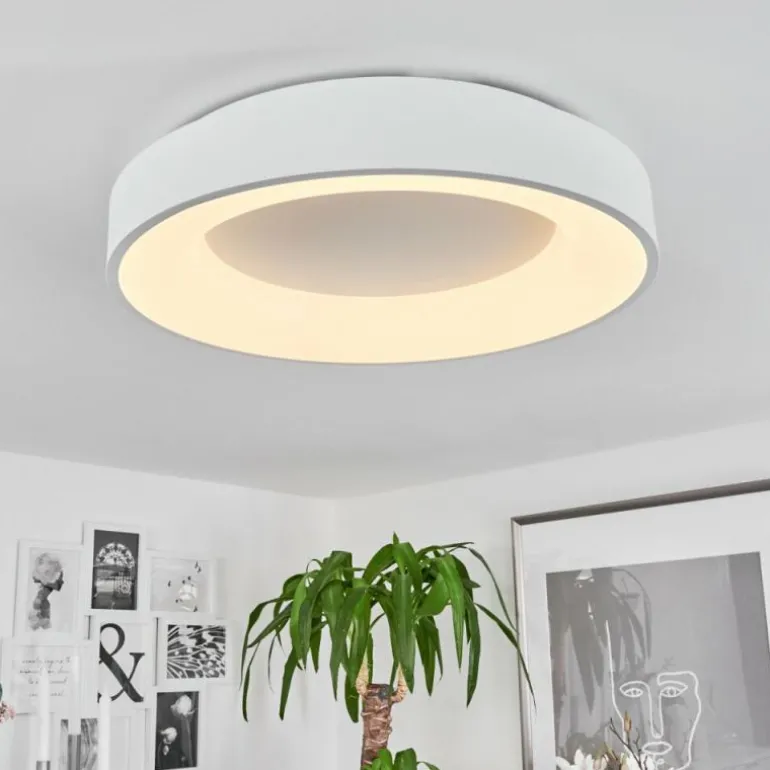 Plafonnier Playas LED Blanc, 1 lumière
