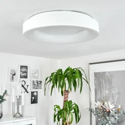 Plafonnier Playas LED Blanc, 1 lumière