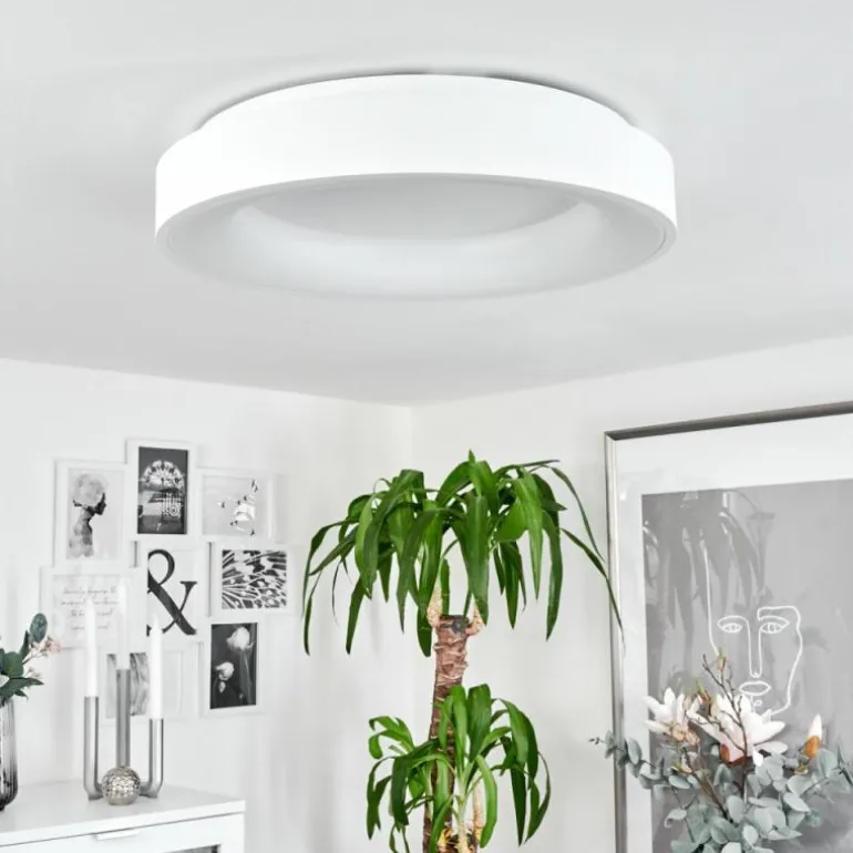 Plafonnier Playas LED Blanc, 1 lumière