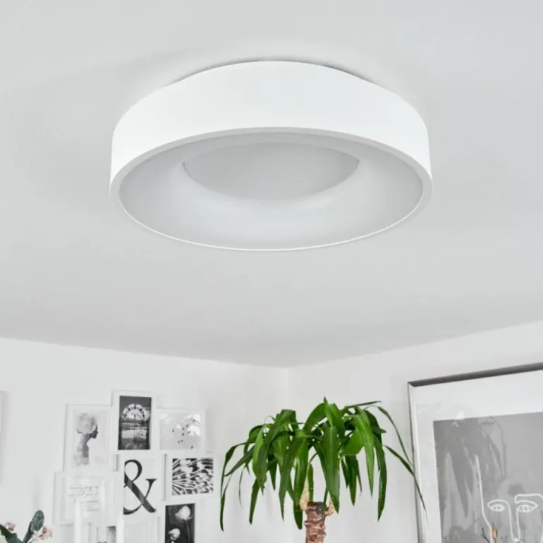Plafonnier Playas LED Blanc, 1 lumière