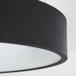 Plafonnier Playas LED Noir, Blanc, 1 lumière