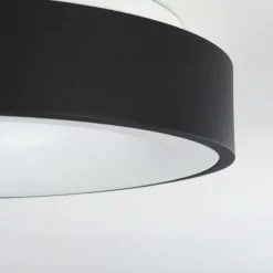 Plafonnier Playas LED Noir, Blanc, 1 lumière