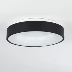 Plafonnier Playas LED Noir, Blanc, 1 lumière