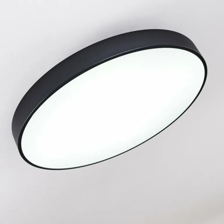 Plafonnier Plovdiv LED Blanc, 1 lumière, Télécommandes