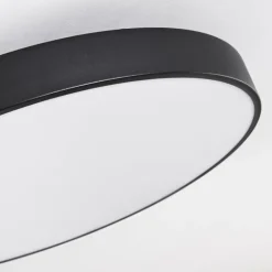 Plafonnier Plovdiv LED Blanc, 1 lumière, Télécommandes