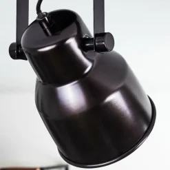 Plafonnier Presa Bronze, Crème, 3 lumières