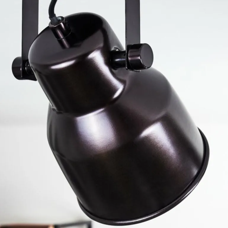 Plafonnier Presa Bronze, Crème, 3 lumières