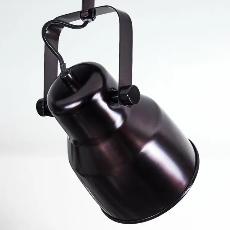 Plafonnier Presa Noir, 3 lumières