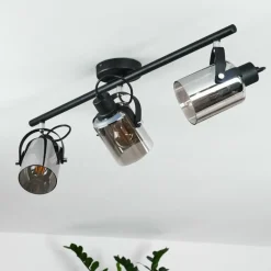 Plafonnier Quieri Noir, 3 lumières