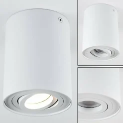 Plafonnier Quimper Blanc, 1 lumière