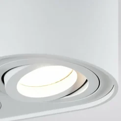 Plafonnier Quimper Blanc, 2 lumières