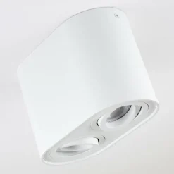 Plafonnier Quimper Blanc, 2 lumières