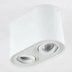 Plafonnier Quimper Blanc, 2 lumières