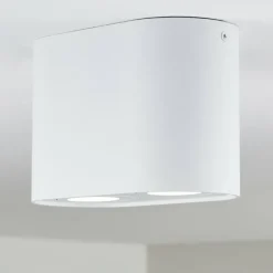 Plafonnier Quimper Blanc, 2 lumières