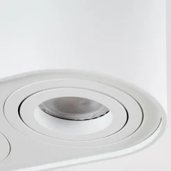 Plafonnier Quimper Blanc, 2 lumières