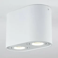 Plafonnier Quimper Blanc, 2 lumières