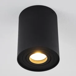 Plafonnier Quimper Noir, 1 lumière