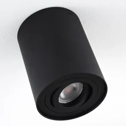 Plafonnier Quimper Noir, 1 lumière