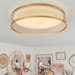 Plafonnier Quintinha LED Blanc, 1 lumière