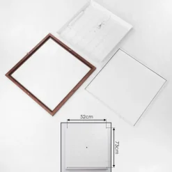 Plafonnier Raimea LED Blanc, 1 lumière