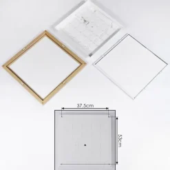 Plafonnier Raimea LED Blanc, 1 lumière