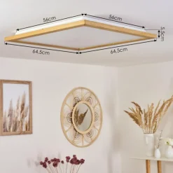 Plafonnier Raimea LED Blanc, 1 lumière