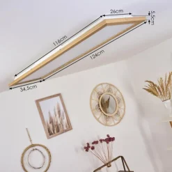 Plafonnier Raimea LED Blanc, 1 lumière