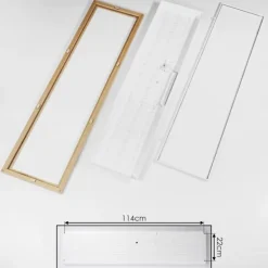 Plafonnier Raimea LED Blanc, 1 lumière