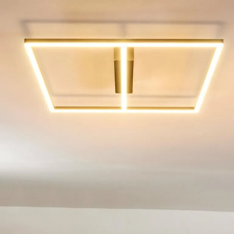 Plafonnier Rauma LED Nickel mat, 1 lumière