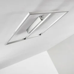 Plafonnier Rauma LED Nickel mat, 1 lumière
