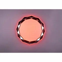 Plafonnier Reality Ando LED Chrome, 1 lumière, Télécommandes