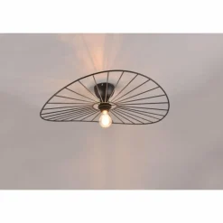 Plafonnier Reality CHAPEAU Noir, 1 lumière