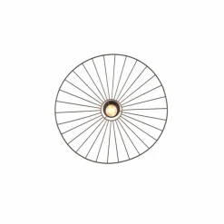 Plafonnier Reality CHAPEAU Noir, 1 lumière