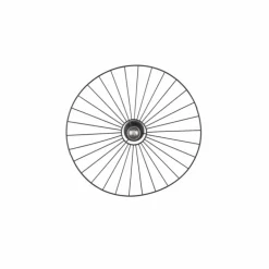 Plafonnier Reality CHAPEAU Noir, 1 lumière