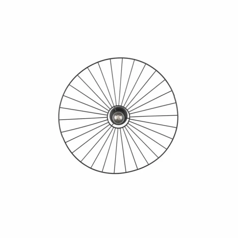 Plafonnier Reality CHAPEAU Noir, 1 lumière