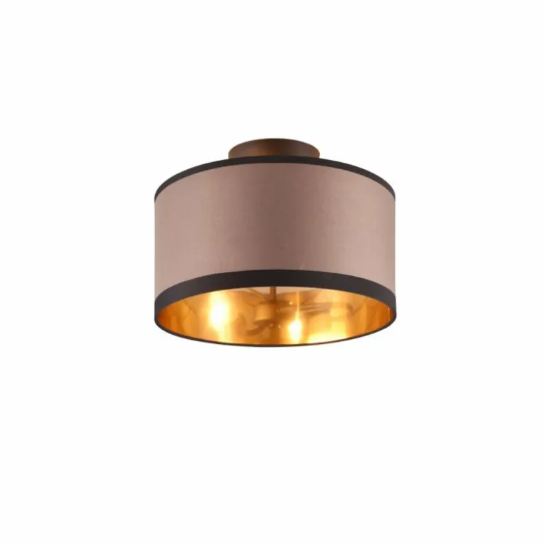 Plafonnier Reality DAVOS Noir, 2 lumières