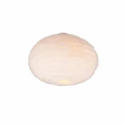 Plafonnier Reality FURRY Beige, 2 lumières