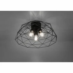 Plafonnier Reality Haval Noir, 3 lumières
