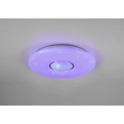 Plafonnier Reality Lia LED Blanc, 1 lumière, Changeur de couleurs