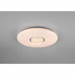 Plafonnier Reality Lia LED Blanc, 1 lumière, Changeur de couleurs
